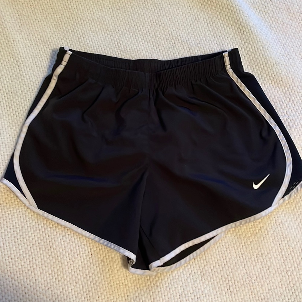 Black Nike youth large Dri-Fit built in underwear shorts